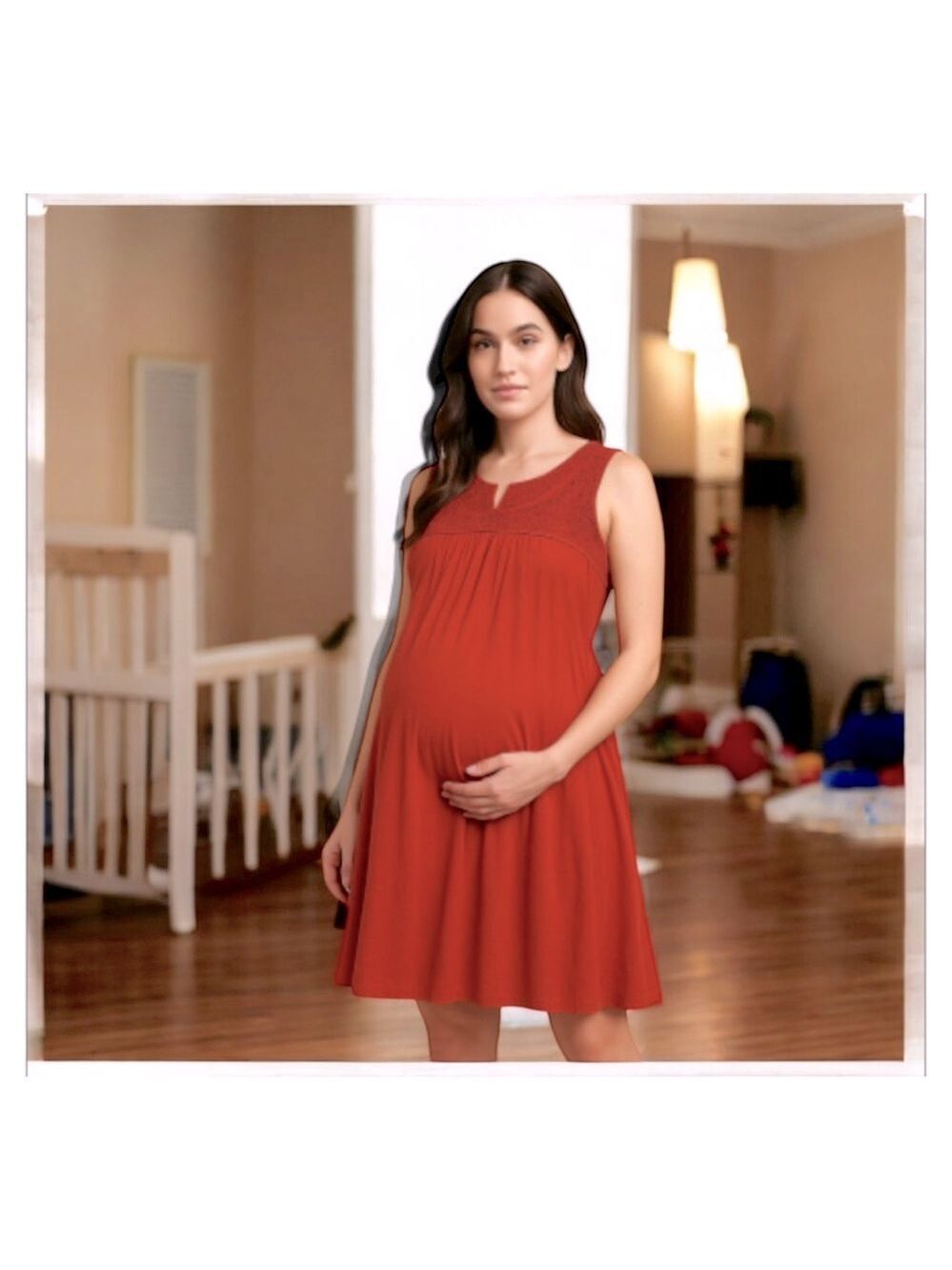 Women's A:Glow Maternity Dress Size M